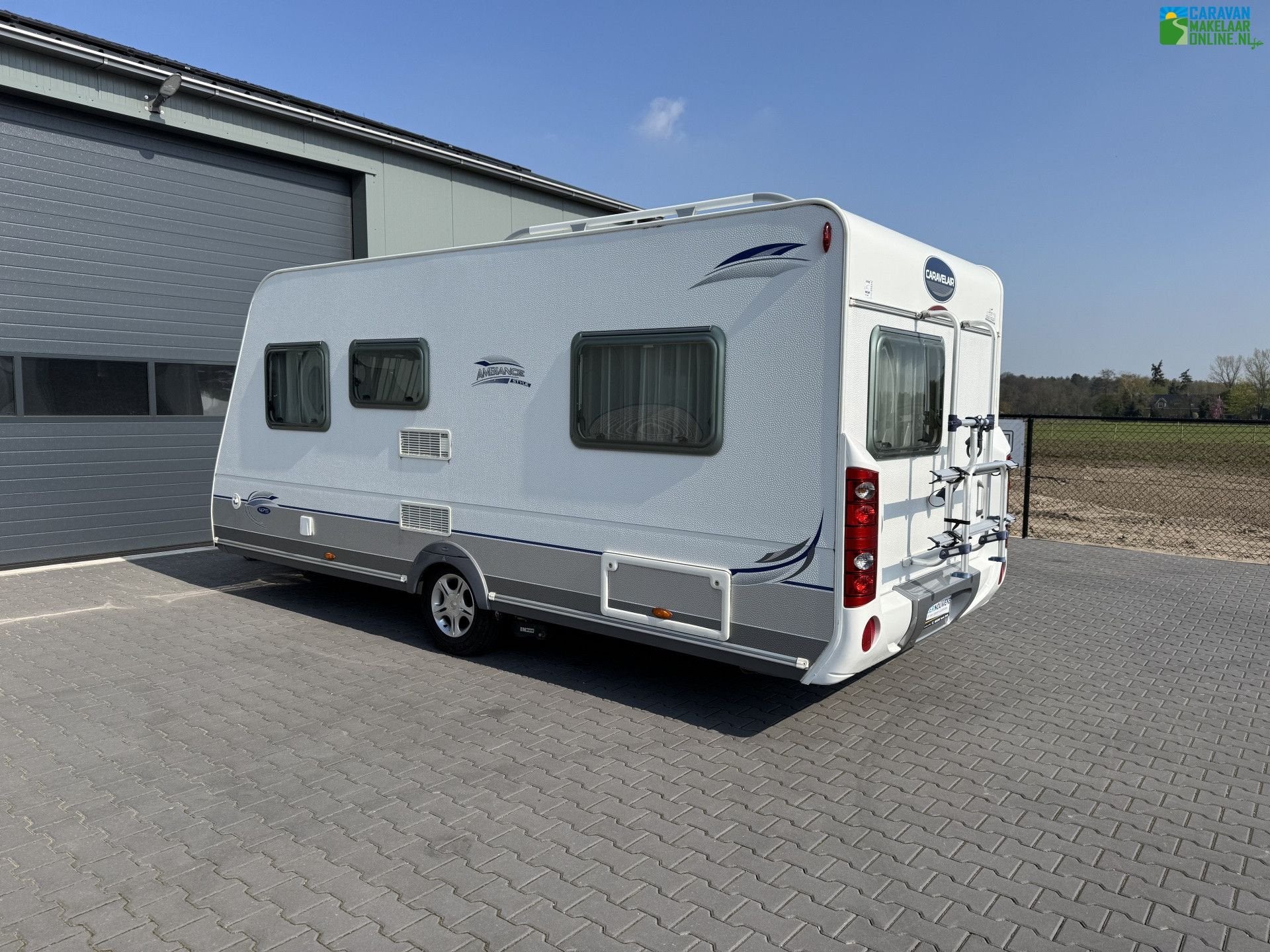 Caravelair Ambiance Style 475 | Nette staat | Vast bed | 4p!, Rondzit, Bedrijf, Lengtebed, 5 tot 6 meter