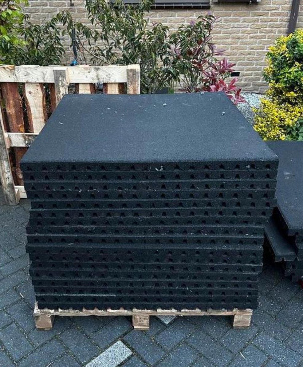 Rubber stalmatten