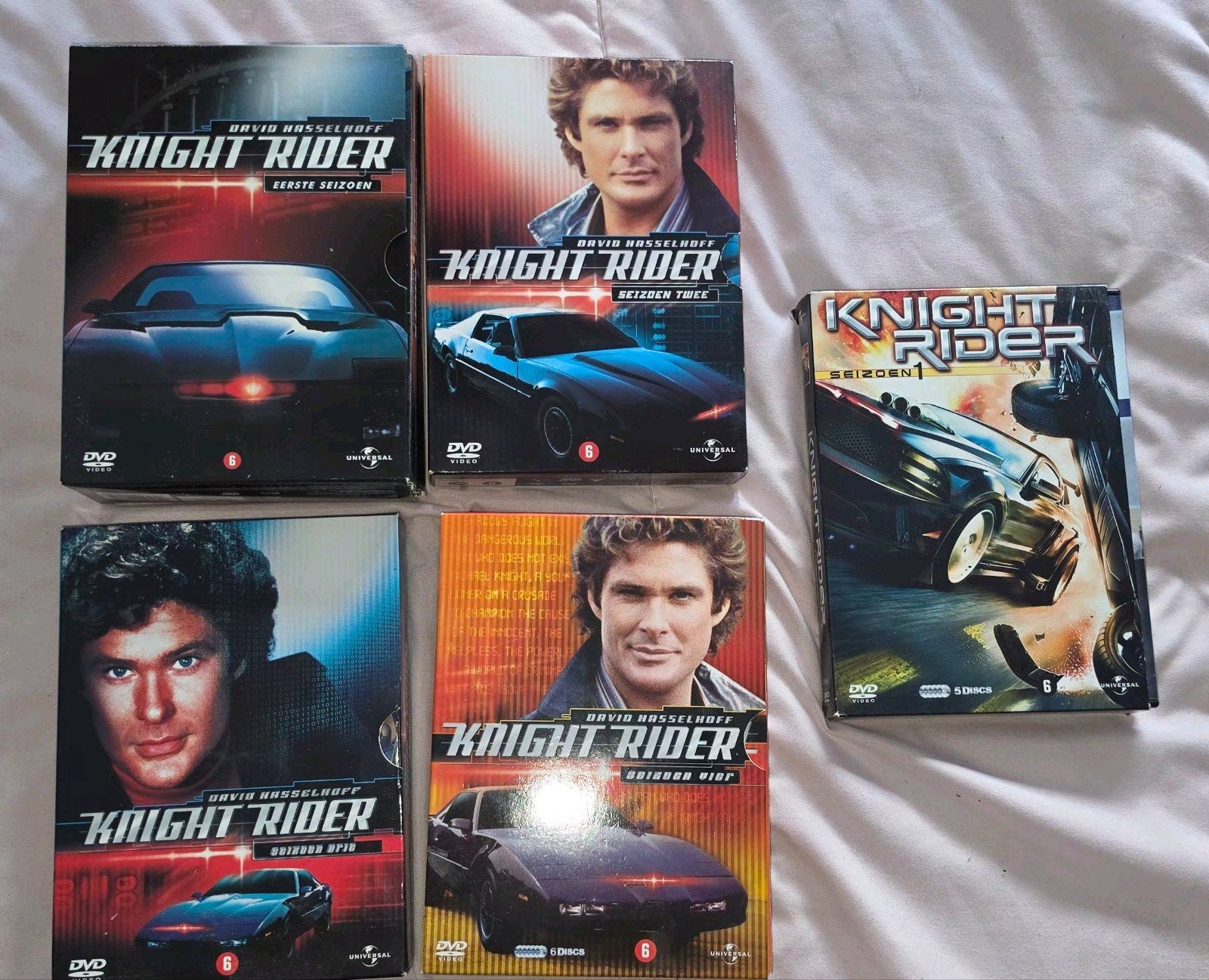 Knight Rider DVD Boxsets - Seizoen 1, 2, 3 en 4, Ophalen, Gebruikt, Seizoen 1, Actie en Avontuur