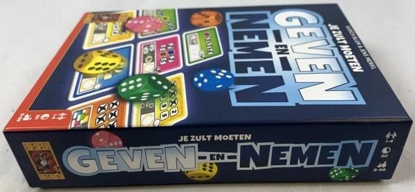 999 Games Geven en nemen Dobbelspel gezelschapsspel spel, Coolsingel 104, 3011 AG Rotterdam, Netherlands, 999 games, Verzenden