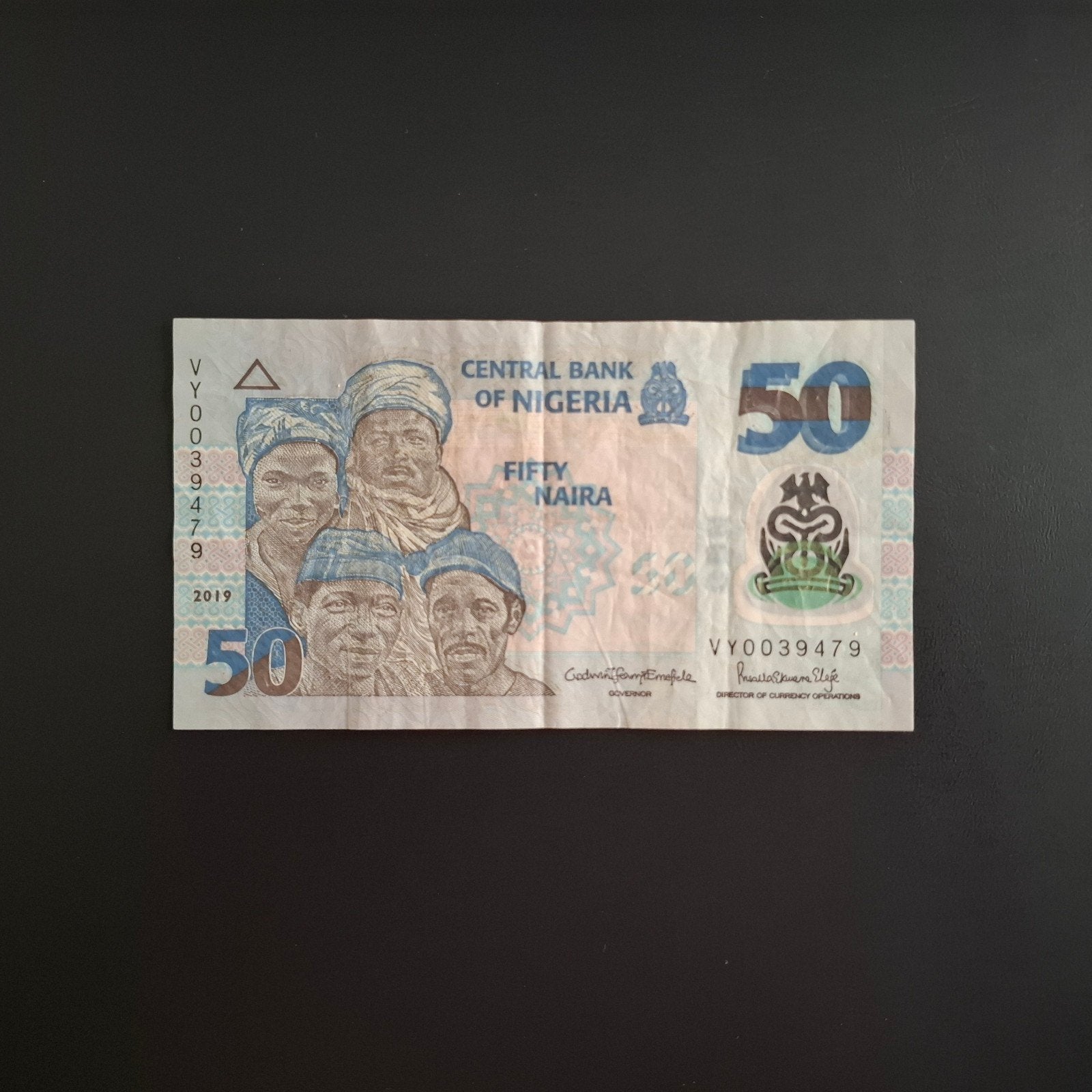 50 naira Nigeria #041, Verzenden, Nigeria, Los biljet