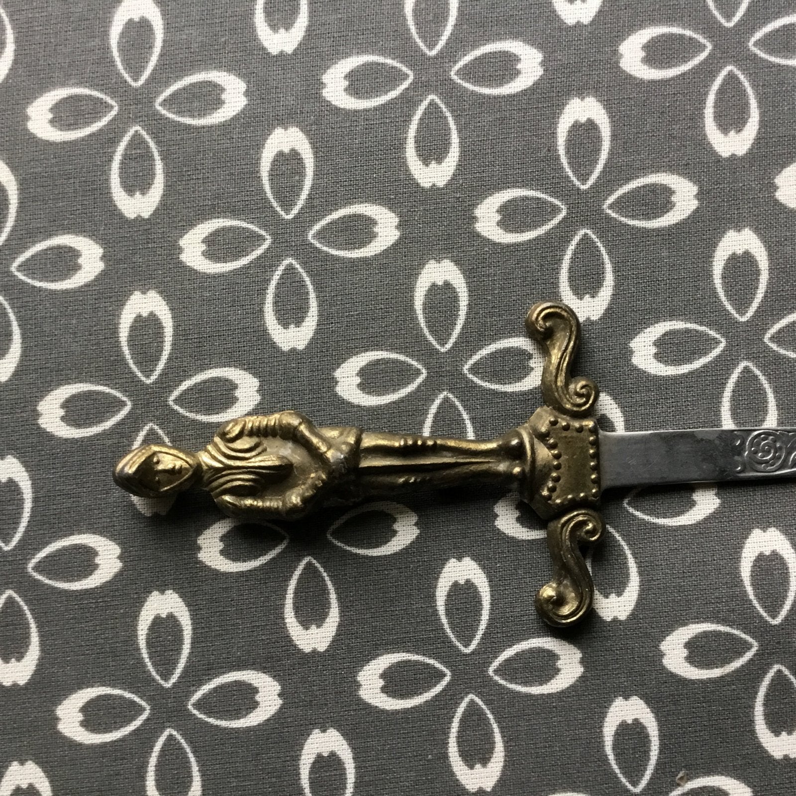 Antieke Sabel Briefopener - Decoratief en Functioneel, Antiek en Kunst, Ophalen of Verzenden