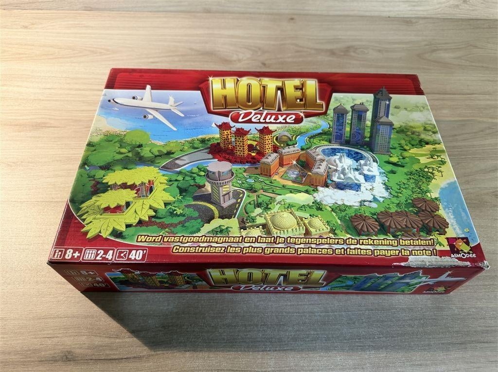 hotel deluxe - s6921, Hobby en Vrije tijd, Gezelschapsspellen | Bordspellen, Verzenden, Zo goed als nieuw