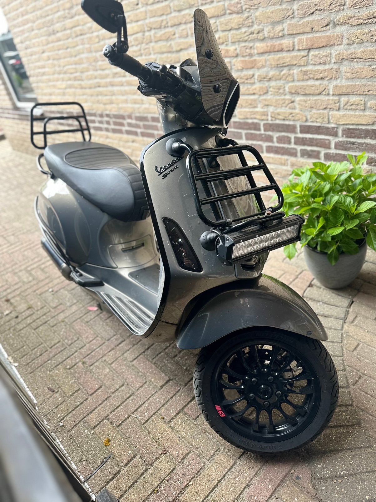 vespa sprint 80cc malossi, Fietsen en Brommers, Ophalen, Zo goed als nieuw, Benzine, Overige modellen