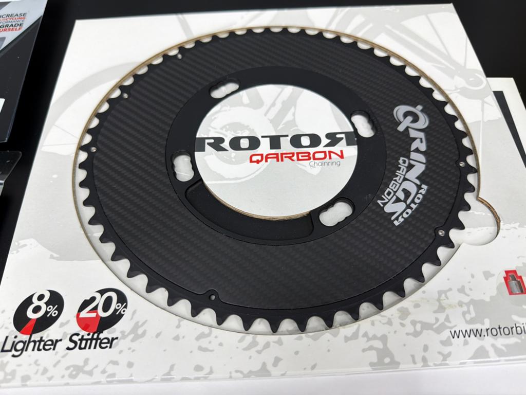 Rotor Carbon Qring Q53 & QXL Kettingbladen, Ophalen of Verzenden, Zo goed als nieuw, Derailleur of Ketting, Racefiets