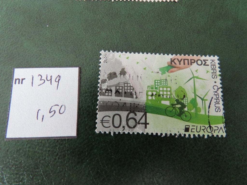 cyprus 1349, Ophalen of Verzenden, Overige landen, Gestempeld