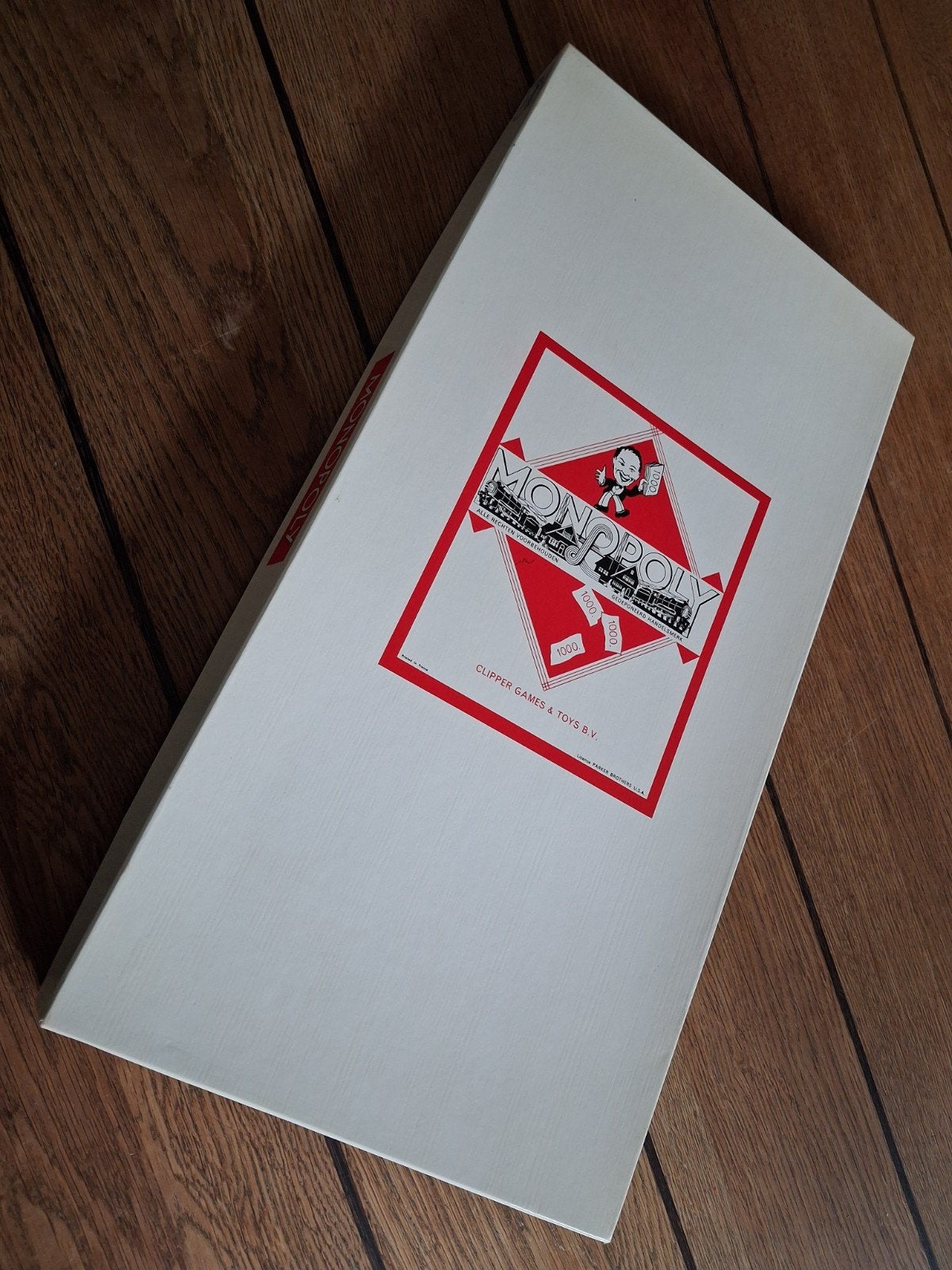 Monopoly spel bordspel guldens vintage, Ophalen of Verzenden, Gebruikt