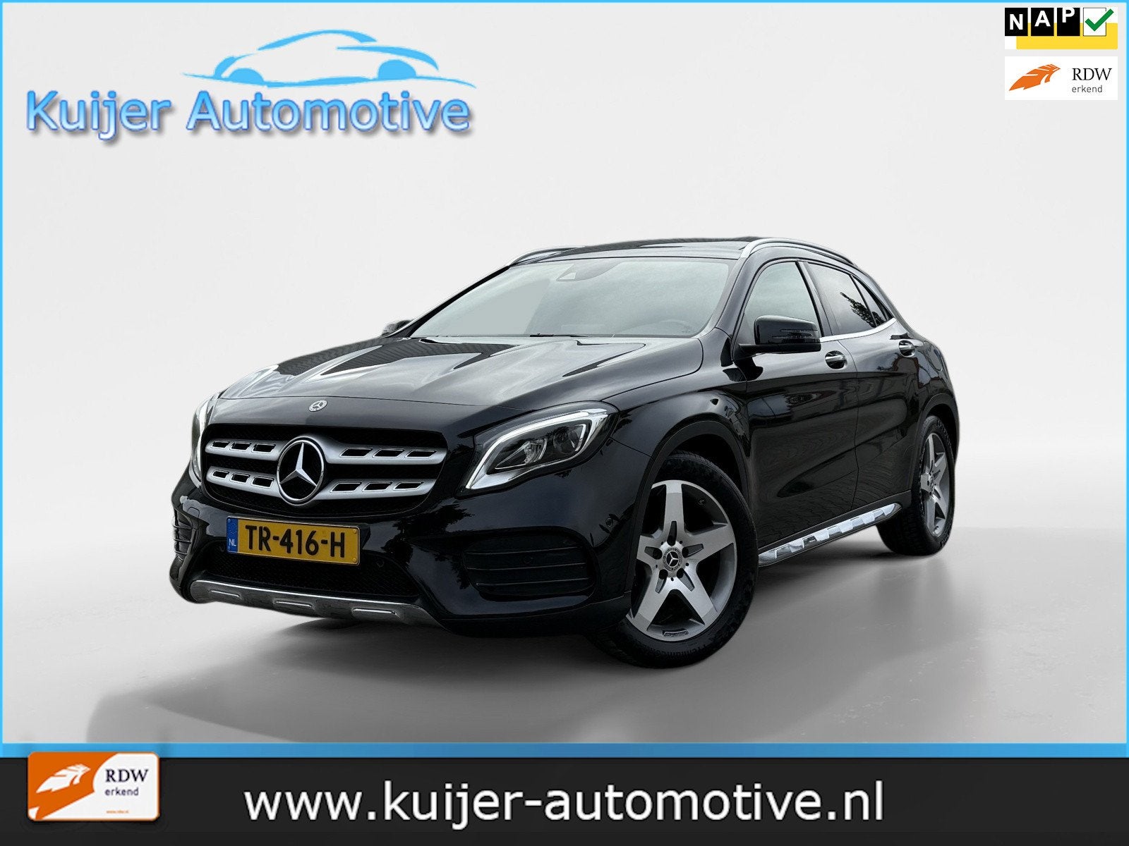 Mercedes-Benz GLA-klasse 180 Business Solution AMG Automaat, Gebruikt, 4 cilinders, 715 kg, 1335 kg