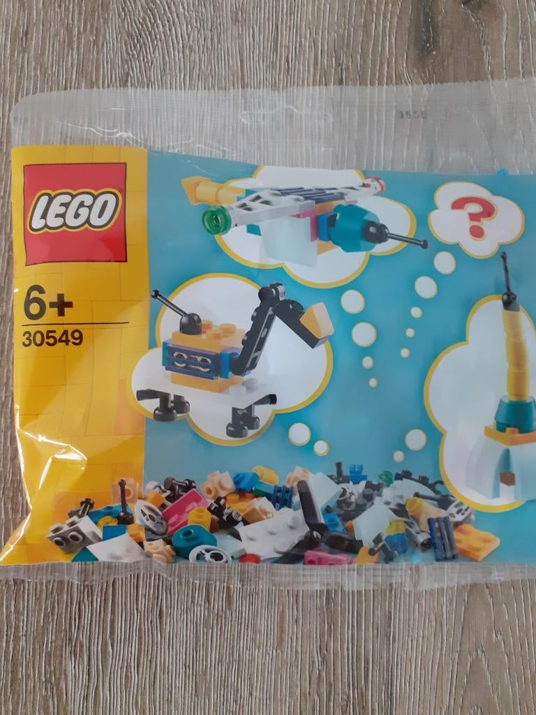 Lego 6+Bouw je eigen Voertuigen Polybag 30549 Nieuw, Ophalen of Verzenden, Nieuw