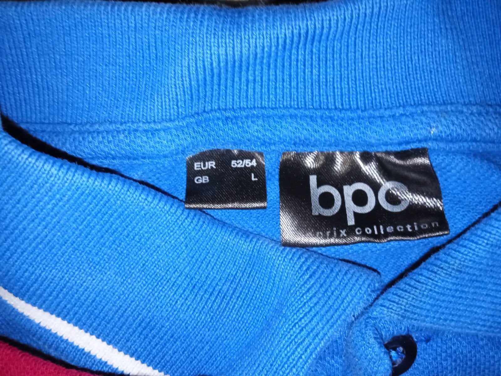 2x BPC Collection Polo Shirts - Rood & Blauw, Maat L, Maat 52/54 (L), BPC Collection, Meerkleurig, Ophalen of Verzenden