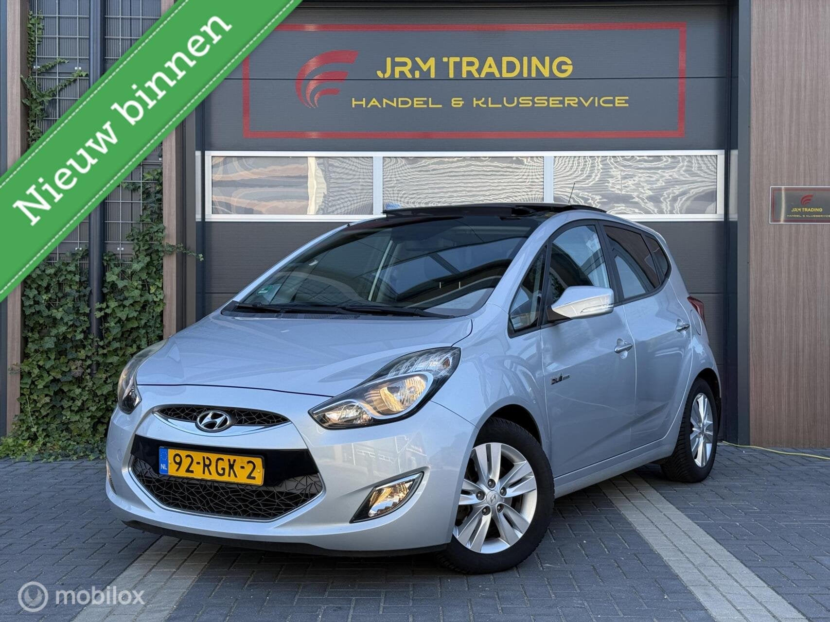 Hyundai ix20 1.6i i-Catcher Automaat leer pano stoelverwarmi, Auto's, Euro 5, 1591 cc, Bedrijf, IX20