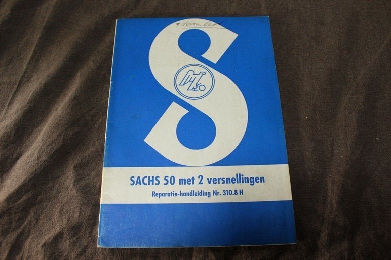 Sachs 50 met 2 versnellingen reparatie handleiding 1960 ?, Ophalen of Verzenden, Gebruikt