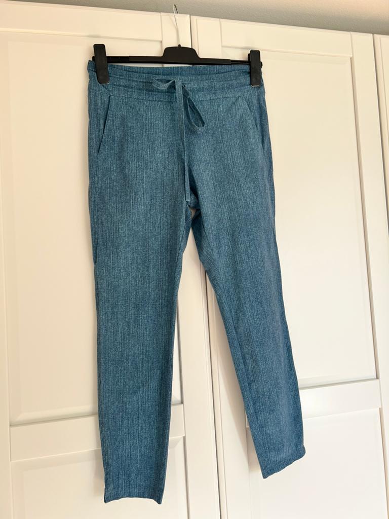 Studio anneloes startup jeans broek M denim travelstof, Maat 38/40 (M), Blauw, Ophalen of Verzenden, Zo goed als nieuw