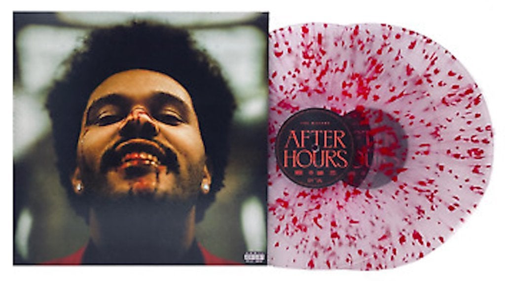 Vinyl 2LP The Weeknd After Hours CLEAR BLOOD SPLATTER NIEUW, Limited edition, Ophalen of Verzenden, Nieuw in verpakking, 12 inch