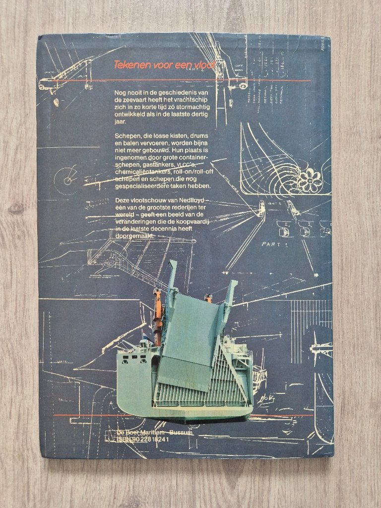 TEKENEN VOOR EEN VLOOT #Nedlloyd#Vossnack #, Ophalen of Verzenden, Gebruikt, Motorboot, Boek of Tijdschrift