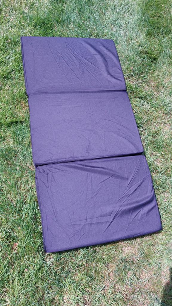 Opvouwbaar camping matras, Ophalen of Verzenden, Zo goed als nieuw