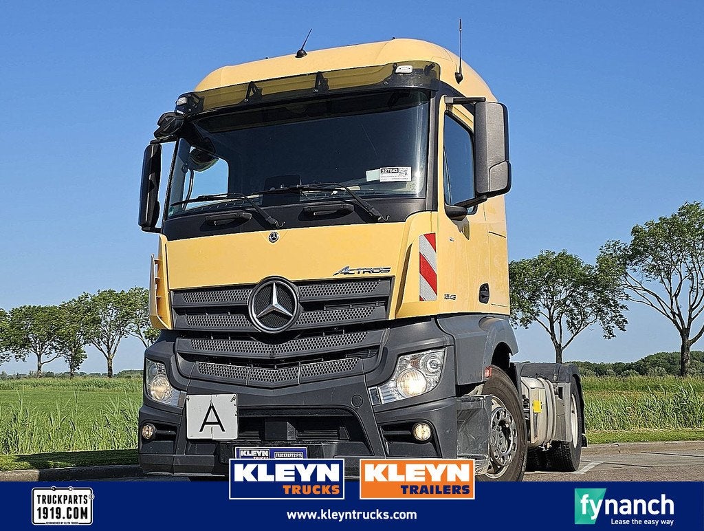 MERCEDES-BENZ ACTROS 1843 LS retarder pto+hydr., Automaat, Euro 6, 428 pk, Bedrijf