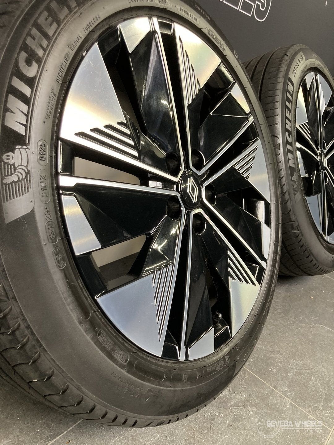 19” originele Renault Scenic E-tech velgen + banden 5x114.3, Auto-onderdelen, Banden en Velgen, 19 inch, Gebruikt, -, -