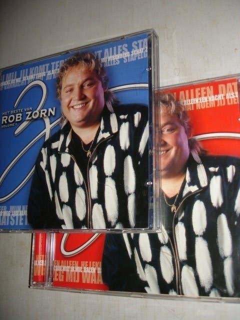 Rob Zorn- Zijn Allergrootste Hits- 2-CD- (NIEUW), Verzenden, Nieuw in verpakking, Levenslied of Smartlap