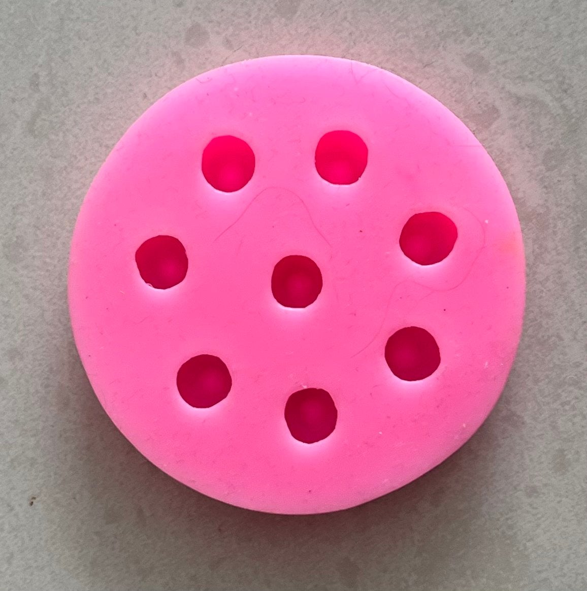 Roze siliconen mal met gaten - Knutselmateriaal ( nieuw), Ophalen of Verzenden, Nieuw