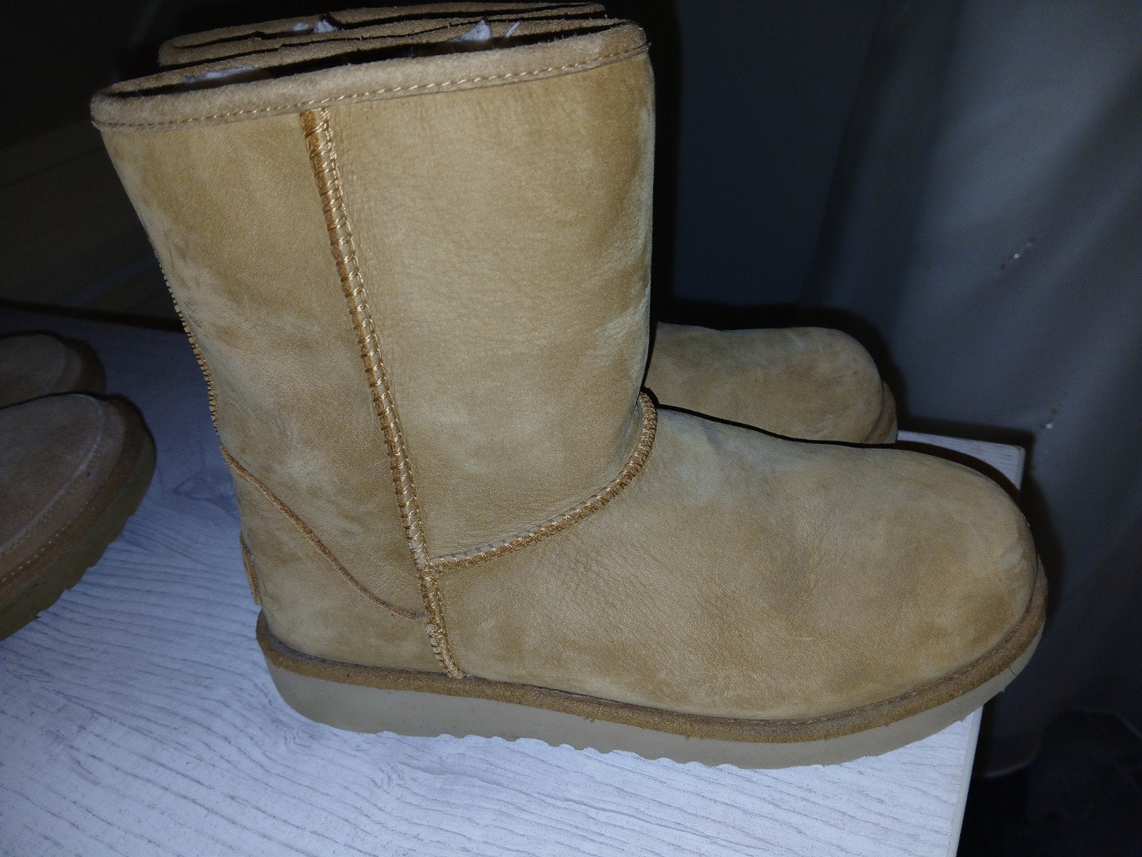 Uggs Classic Short Laarzen - Beige - Maat 36, Ophalen of Verzenden, Gedragen, Beige