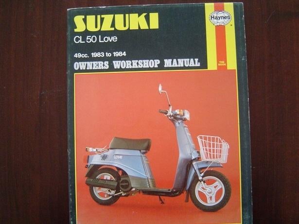 Honda CL50 Love 1983/1984 moped workshop manual handboek, Fietsen en Brommers, Ophalen of Verzenden, Gebruikt