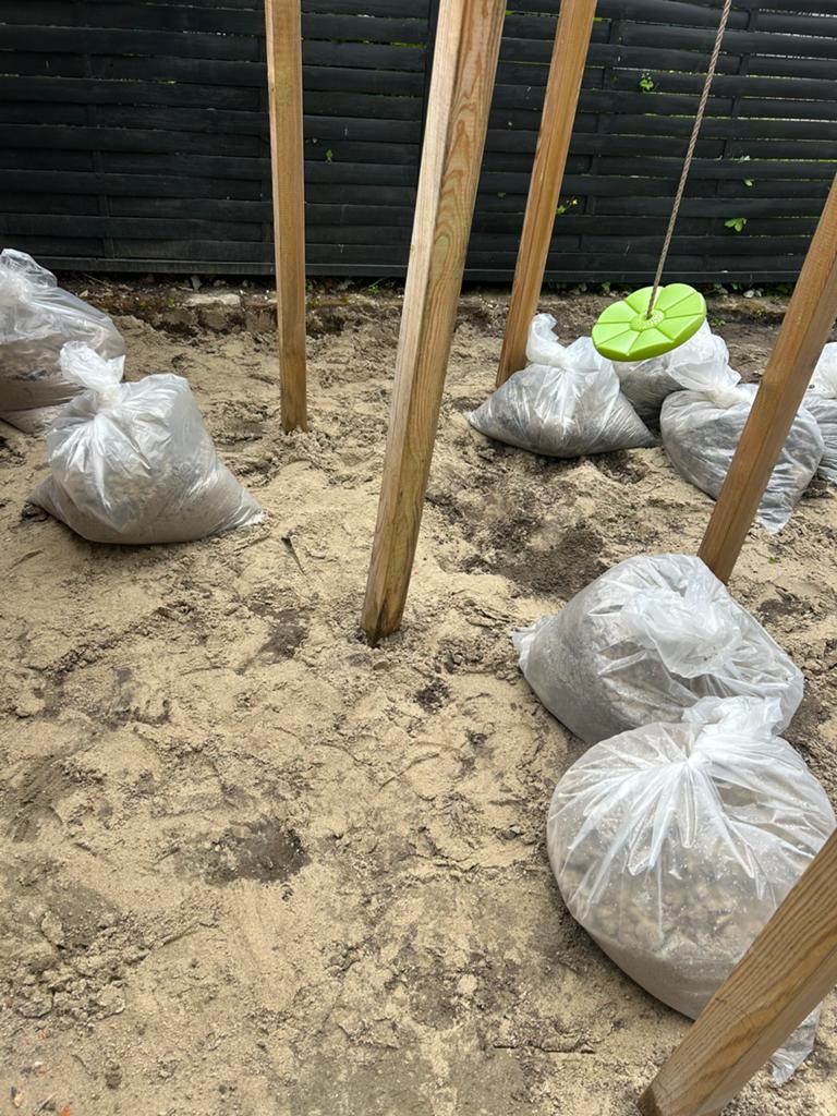 Gratis ophoogzand in de zakken, Tuin en Terras, Ophalen, Zo goed als nieuw, Ophoogzand