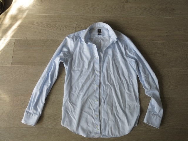 Boggi Milano overhemd maat 40, Blauw, Zo goed als nieuw, Boggi Milano, Halswijdte 39/40 (M)
