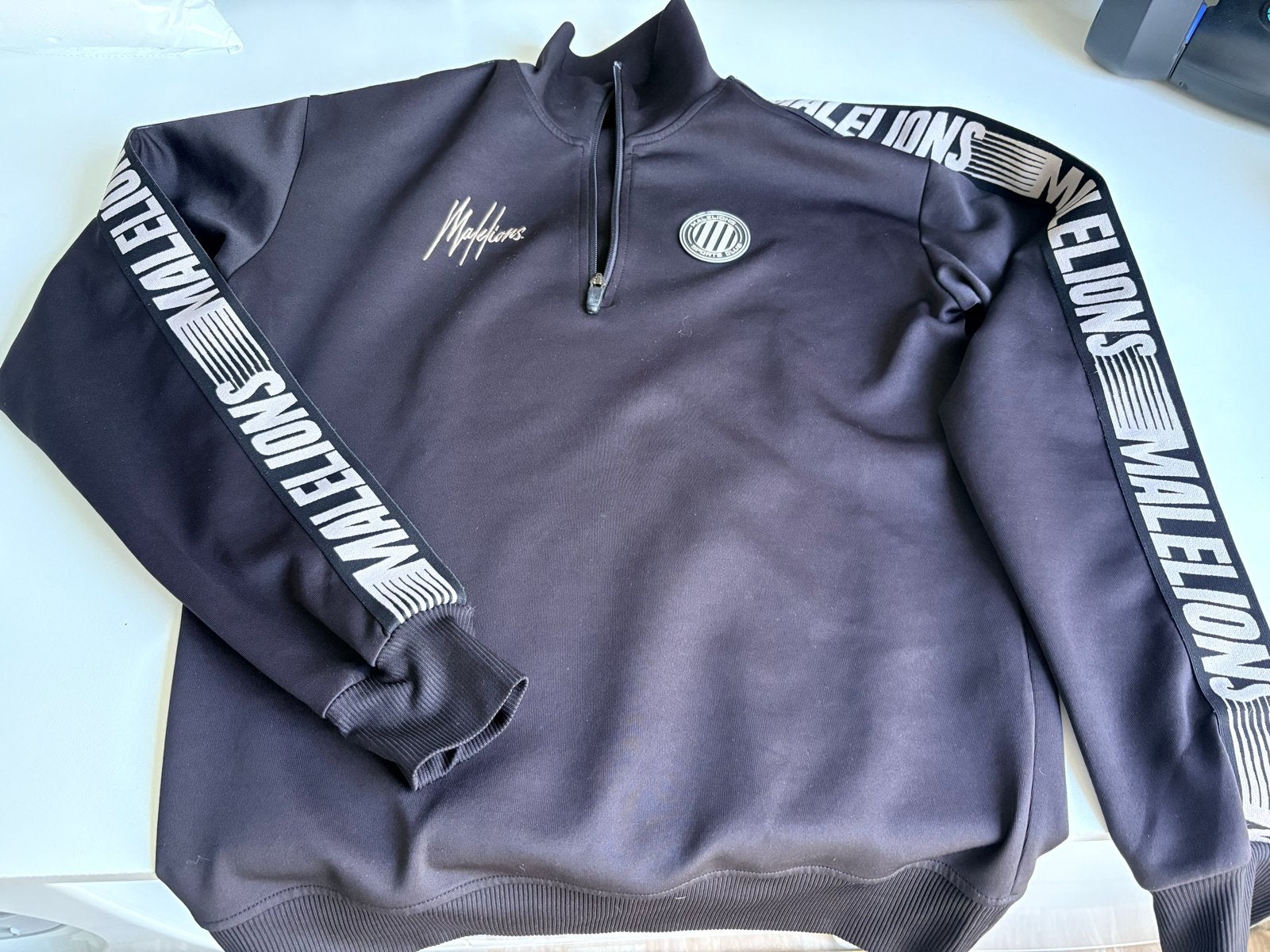 Malelions Sport Trui Zwart Maat S, Zwart, Ophalen of Verzenden, Zo goed als nieuw, Algemeen