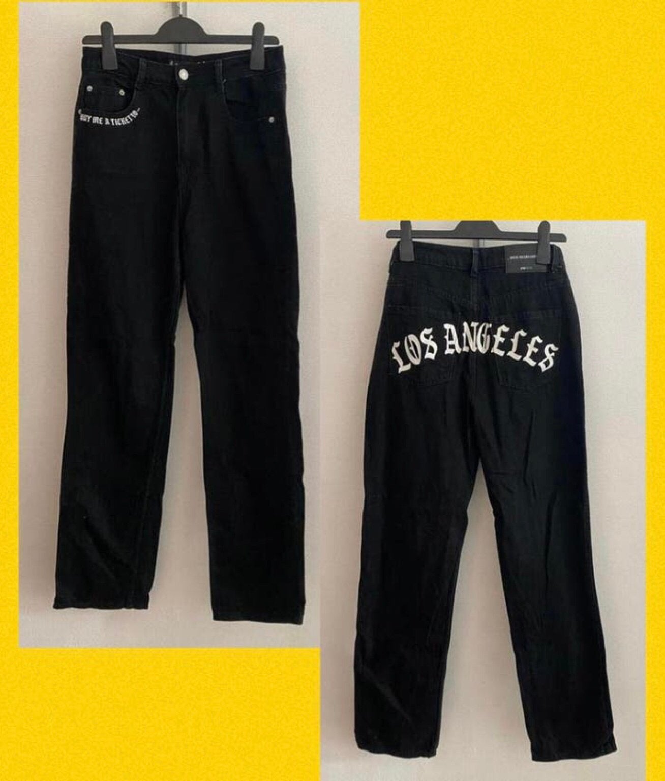 Stoere jeans van FB SISTER..mt:m, Kleding | Dames, B, Verzenden, Zwart, A