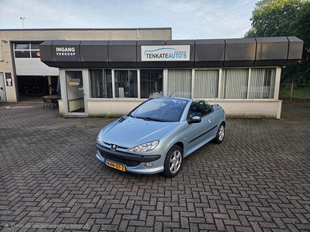 Peugeot 206 CC 2.0-16V (bj 2001), foto 3