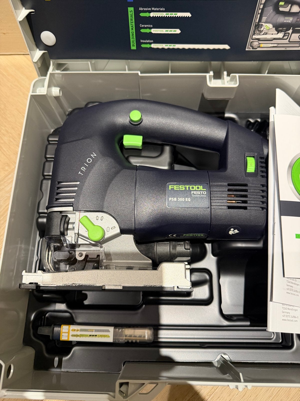 Festool Trion PSB 300 EQ-Plus Decoupeerzaag - Nieuw!, Ophalen of Verzenden, Nieuw, Decoupeerzaag