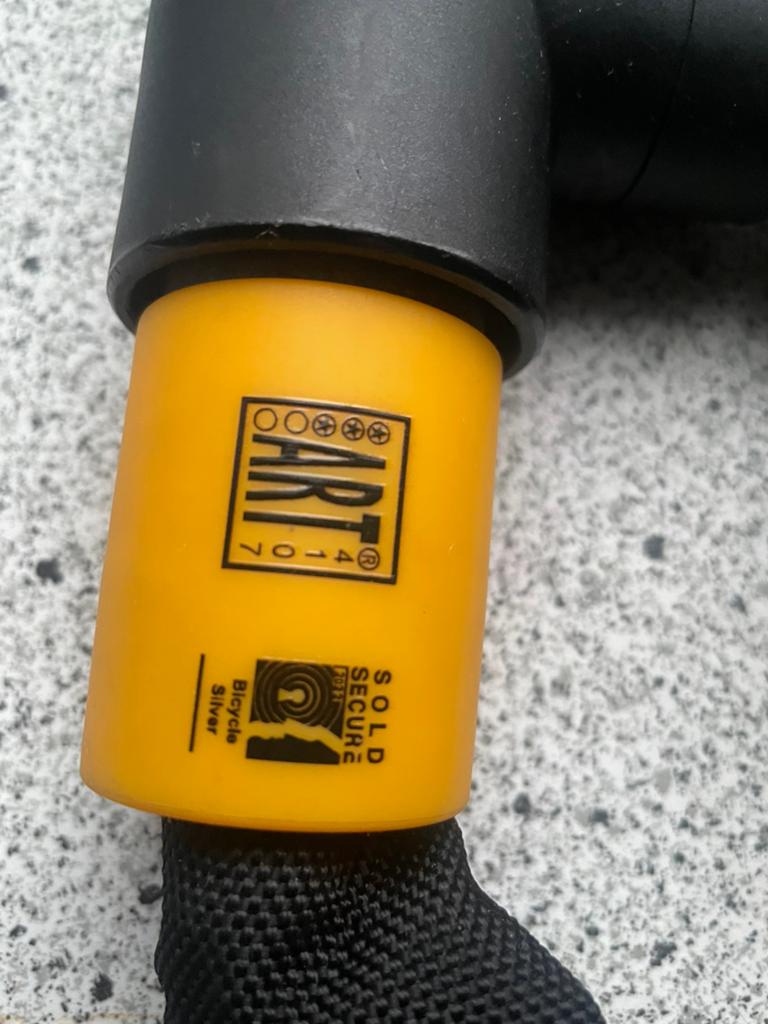 Kettingslot - Sold Secure ART 3, Fietsen en Brommers, Fietsaccessoires | Fietssloten, Ophalen of Verzenden, Zo goed als nieuw