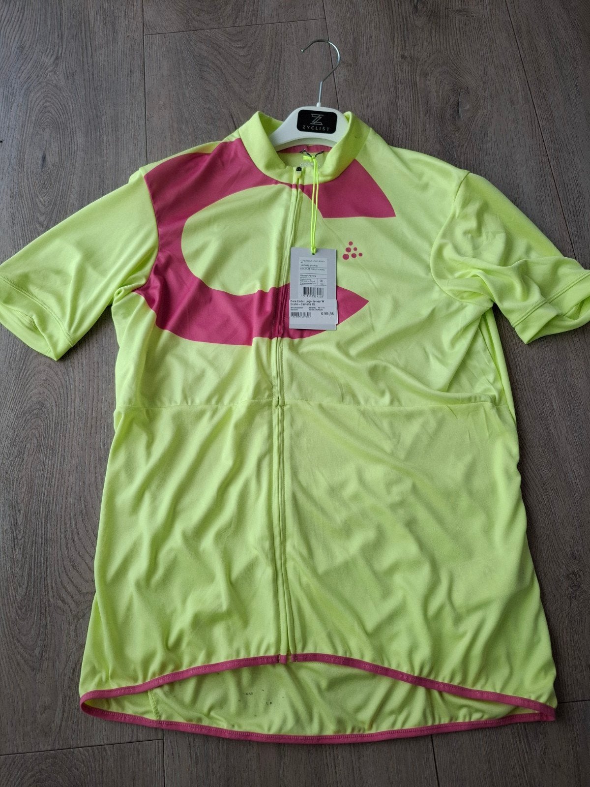 Craft wielershirt nieuw maat xl dames, Fietsen en Brommers, Fietsaccessoires | Fietskleding, Verzenden, Nieuw, Dames, XL