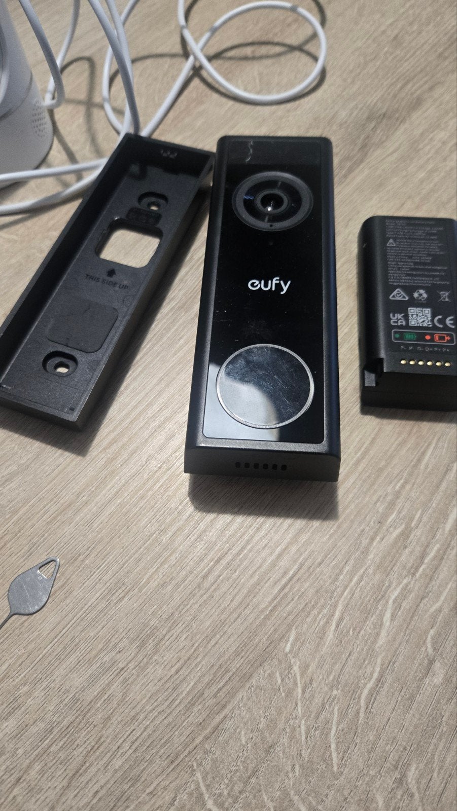 Eufy Video Deurbel met Batterij en camera en Binnencamera, Huis en Inrichting, Deurbellen, Ophalen, Gebruikt