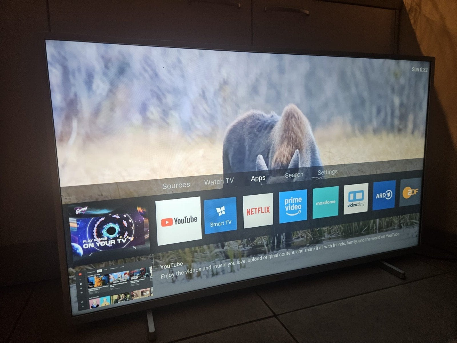 Philips Ambilight 50 inch Smart Tv, Ophalen of Verzenden, Zo goed als nieuw