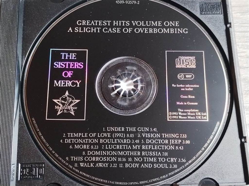 The Sisters Of Mercy - Greatest Hits Vol. One [A Slight Case, Ophalen of Verzenden, Zo goed als nieuw, Poprock