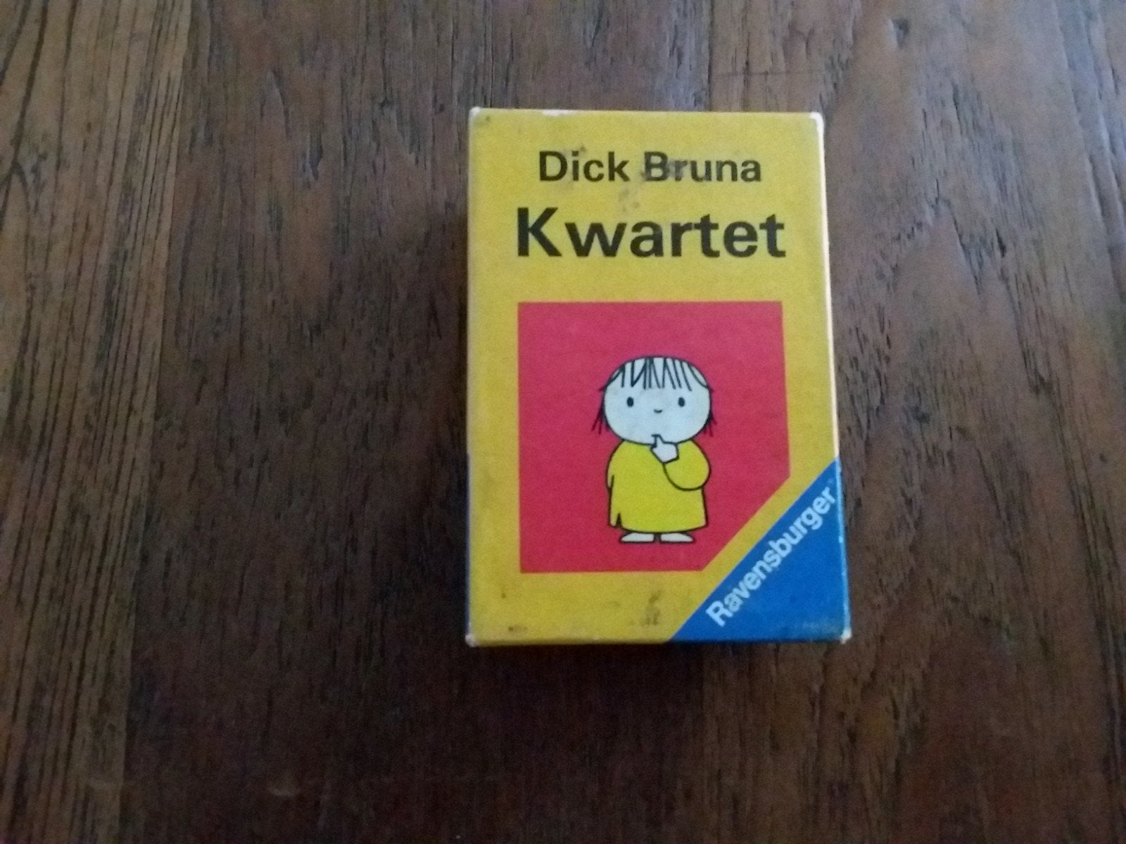 Vintage kwartet Dick Bruna  1973  in goede staat, Verzamelen, Speelkaarten, Jokers en Kwartetten, Ophalen of Verzenden, Gebruikt