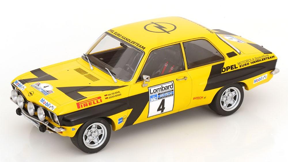 Opel Ascona 1.9 SR #4 5th Lombard RAC Rallye 1974 W.Röhrl, J, Overige merken, Tschuiten@hotmail.com, Duitsland, Auto