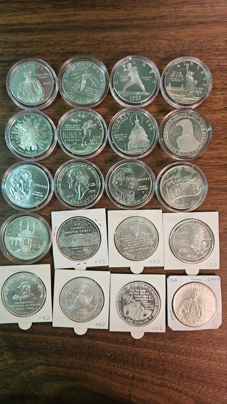 20 x 1 dollar usa  zilver, Ophalen of Verzenden, Noord-Amerika, Zilver