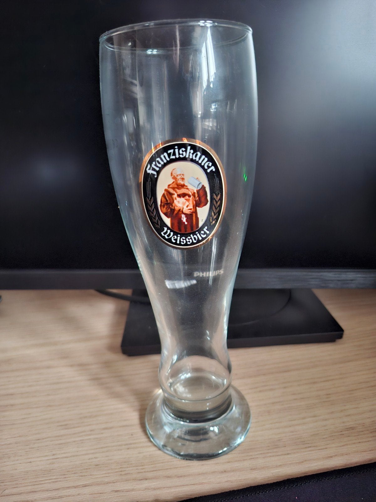 Franziskaner Weissbier glas - Zo goed als nieuw, Huis en Inrichting, Keuken | Keukenbenodigdheden, Ophalen of Verzenden