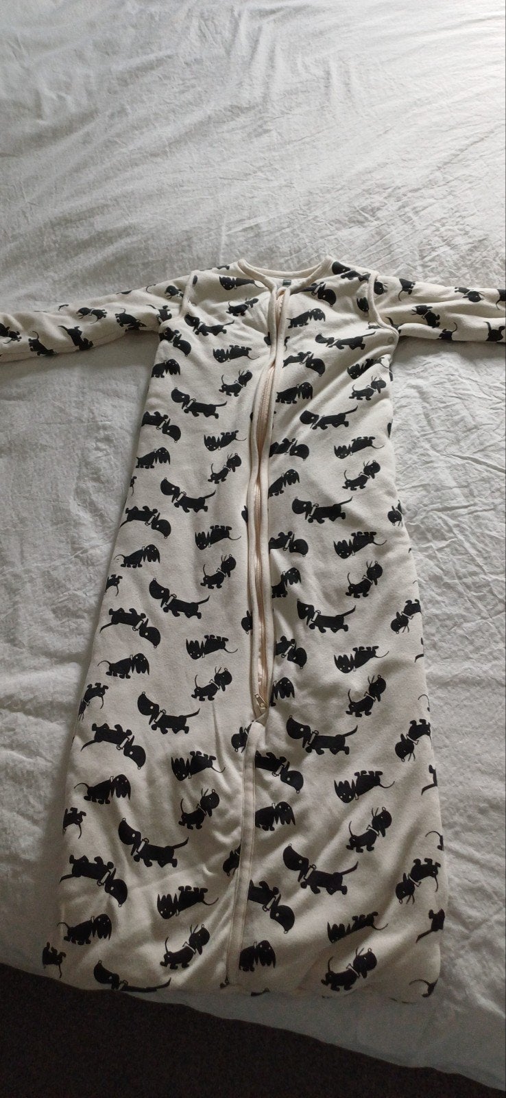 Zo goed als nieuwe HEMA slaapzak voor baby/kind, Ophalen of Verzenden, Slaapzak, Wit, Hema
