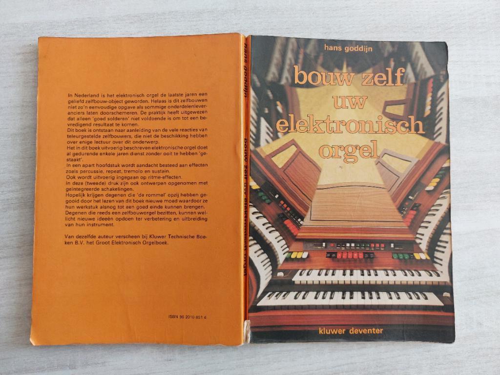 Bouw zelf uw electronische orgel, Ophalen of Verzenden, Zo goed als nieuw, 2 klavieren, Orgel