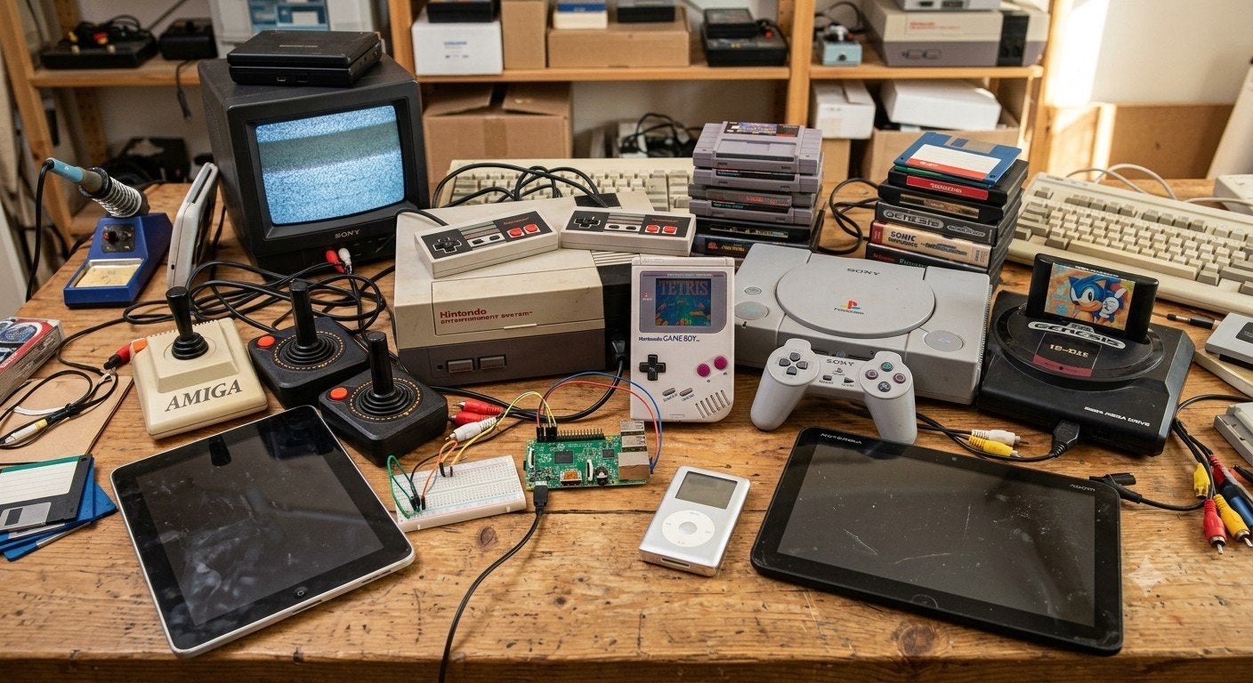 GEZOCHT; Oude elektronische apparaten ->, Ophalen of Verzenden