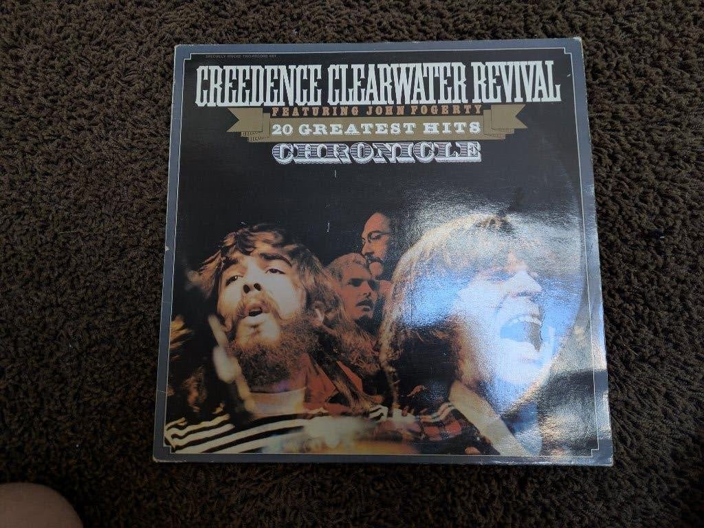 4 langspeelplaten set Golden earring, CCR, Tina Turner, Ophalen, Gebruikt, Overige formaten, Inclusief boekje