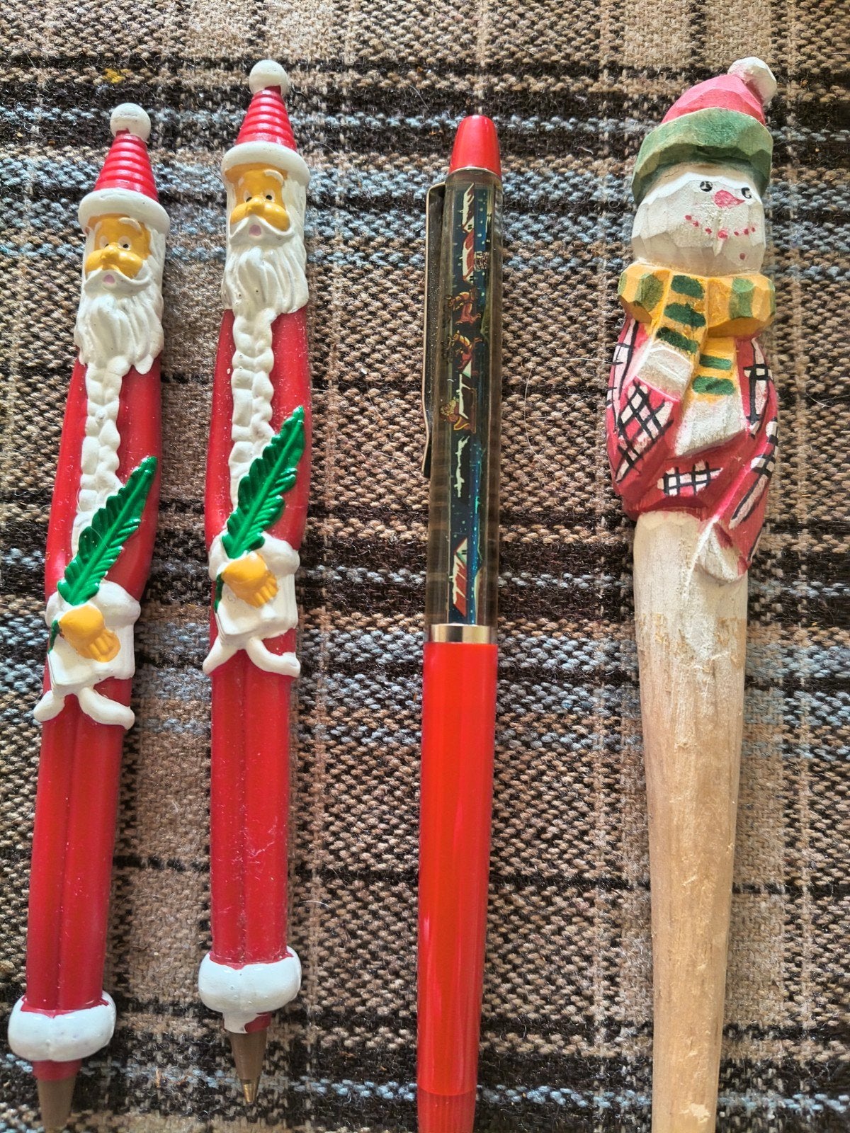 Oude Kerst pennen, Diversen, Kerst, Ophalen of Verzenden