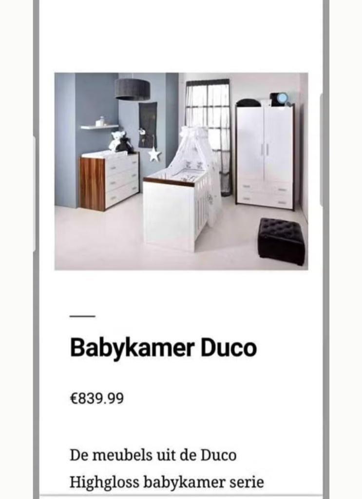 babykamer, Ophalen, Gebruikt, Jongetje of Meisje