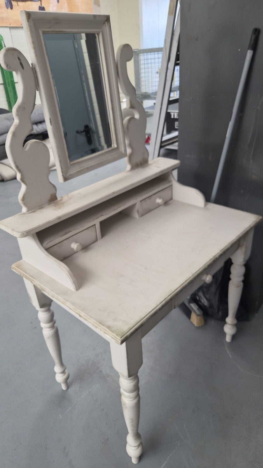 make-up tafel, Ophalen, Gebruikt, Hout, Klassiek, Vintage, Landelijk