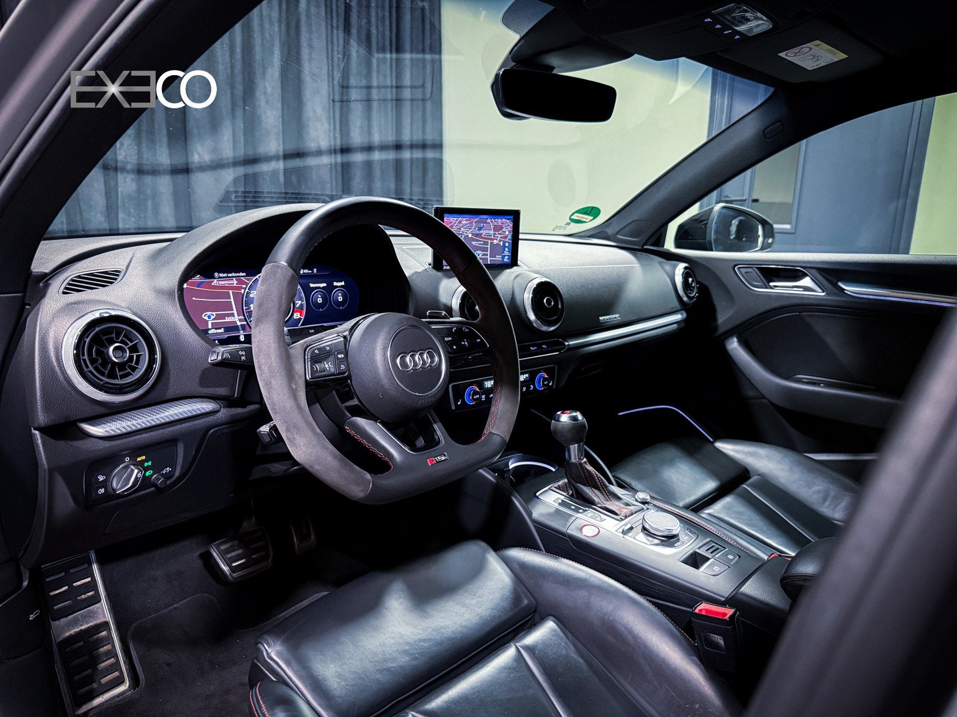 Audi RS3 Limousine 2.5 TFSI quattro|500 pk|Nardo|RS Stoel|B&, Automaat, Gebruikt, RS3, Leder