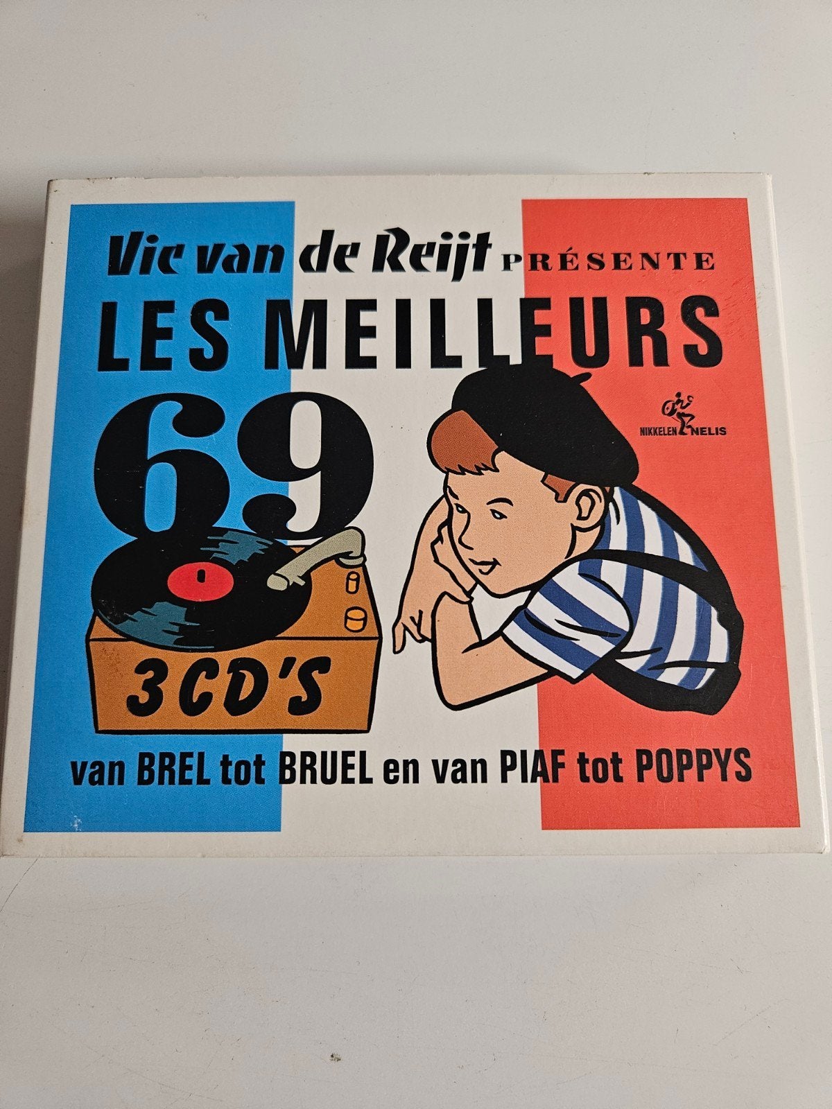 Vic van de Reijt presenteert Les Meilleurs 69 - 3CD's, Ophalen of Verzenden, Zo goed als nieuw